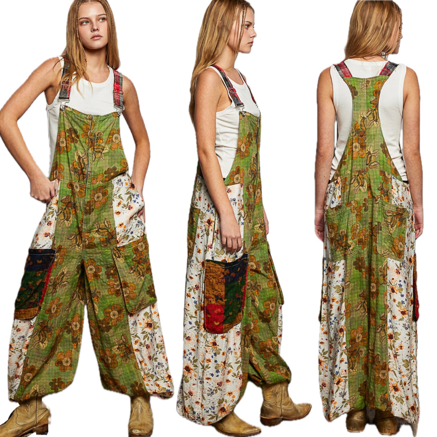 POL Basil Jogger Overalls