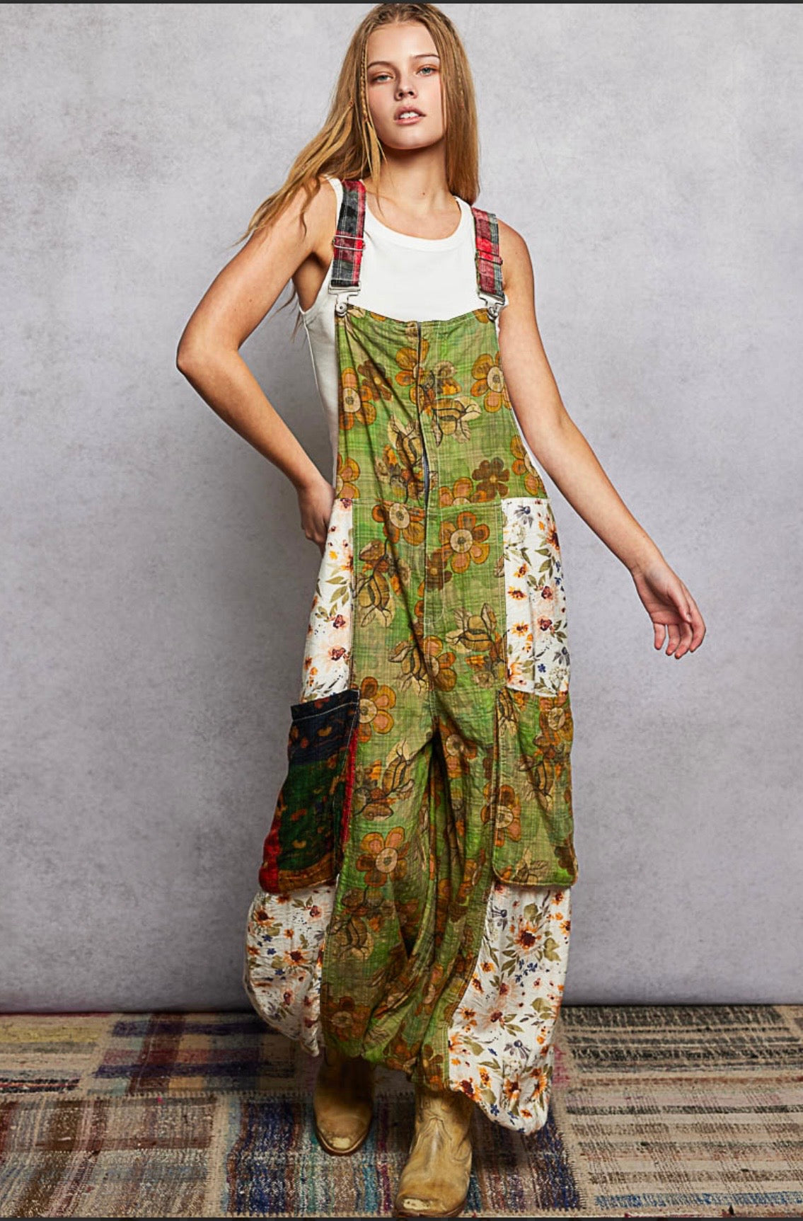 POL Basil Jogger Overalls