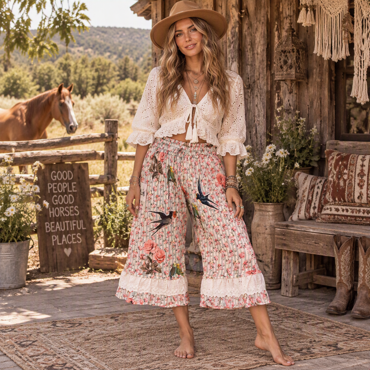 Indi & Sai ~ The Carmella Bloomers ~ Wearable Art