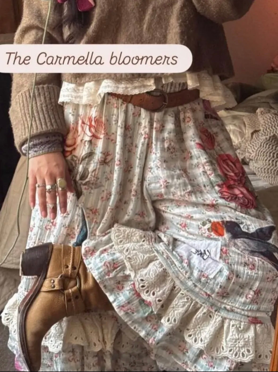 Indi & Sai ~ The Carmella Bloomers ~ Wearable Art