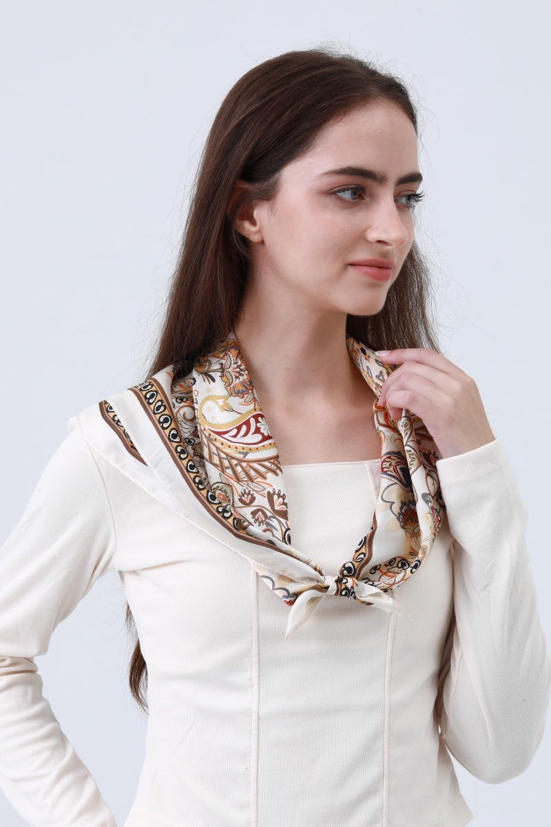 Vintage Print Bandana - Multi-Way Style 🧣✨ Leto Collection